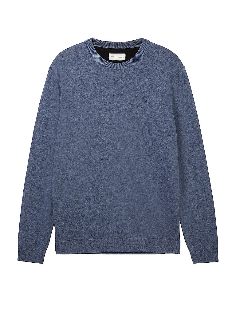 Tom Tailor 1038426 Men's Knit Sweater Vintage Indigo Blue Melange M 7